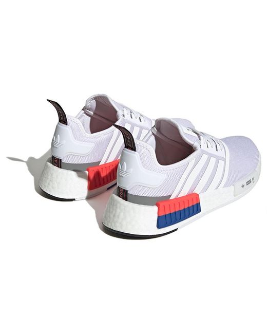 Adidas White Originals Nmd_R1 Shoes 'Cloud Bright' for men