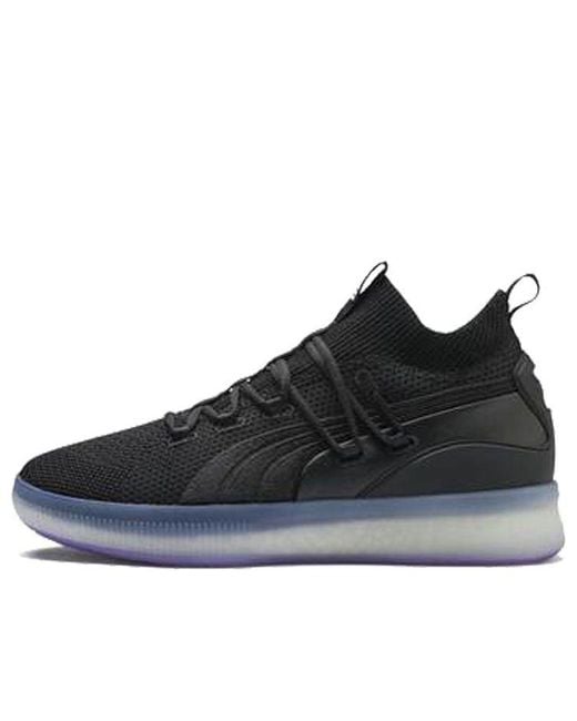 PUMA Black Clyde Court Glow' for men