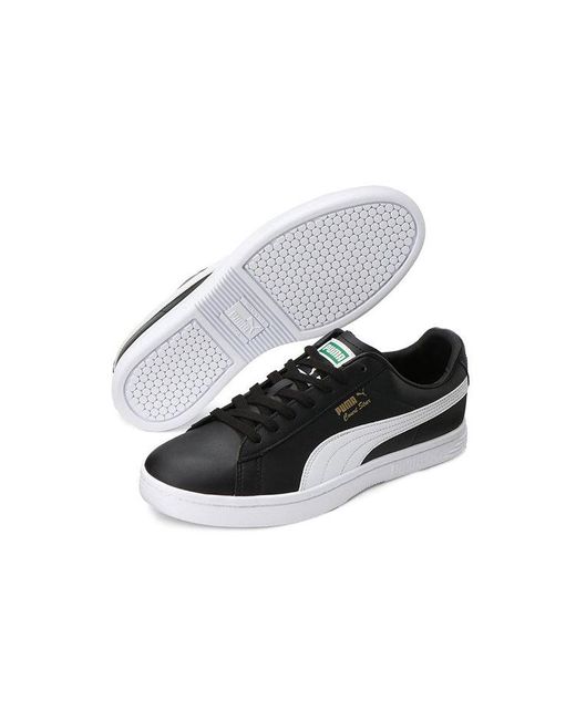PUMA Black Court Star Low-Top Sneakers for men