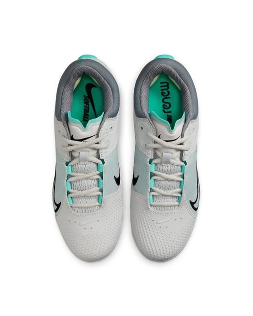 Nike Gray (Wmns) Hyperdiamond 4 Elite 'Photon Dust Dynamic'