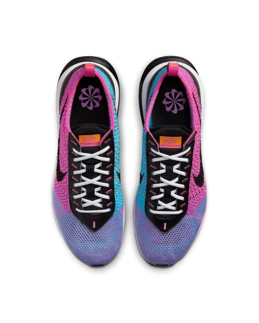 Nike Purple Air Max Flyknit Racer Next Nature Shoes