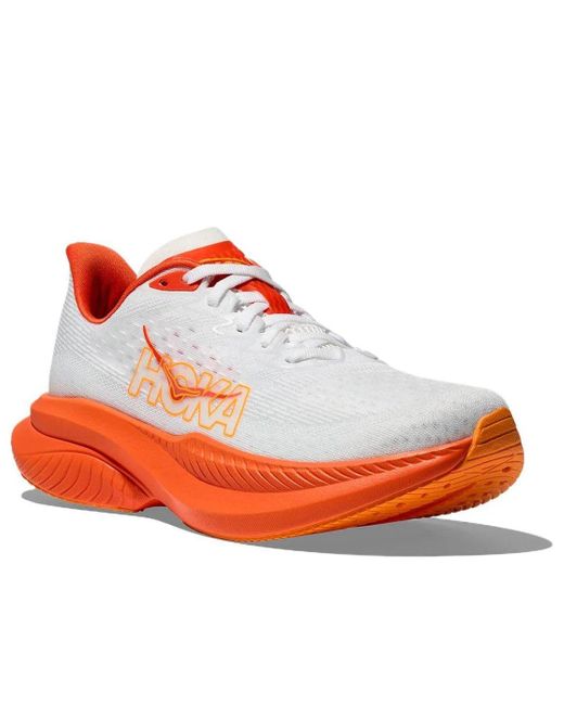 Hoka One One Red Mach 6 'Frost Lava' for men