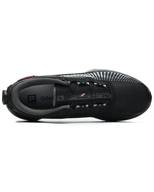 Fila Black Xft Boa Athletics Shoes 'Falcon' for men