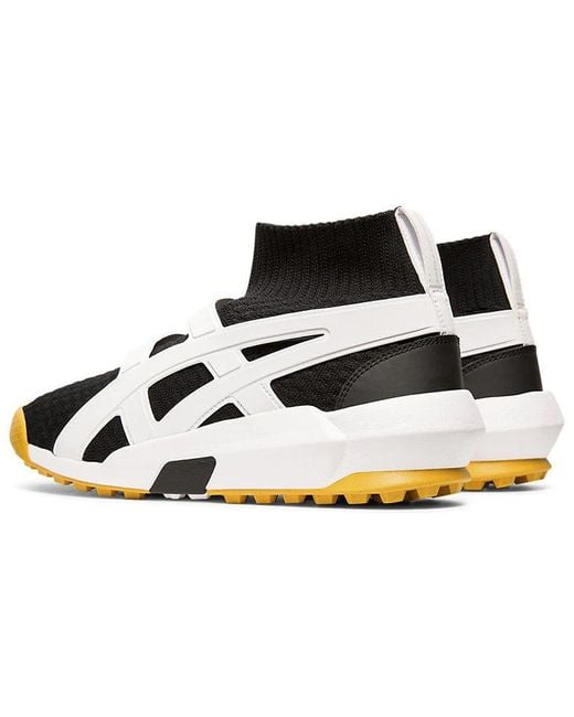 Onitsuka Tiger Black Knit Trainer for men