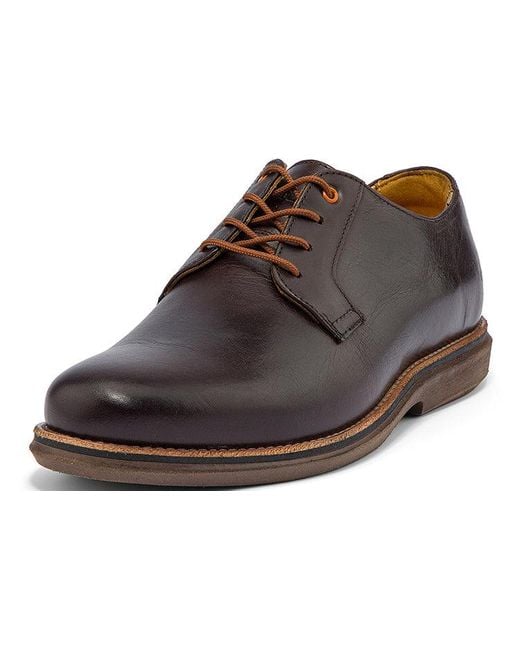 Timberland Brown City Groove Derby Boots 'Dark' for men