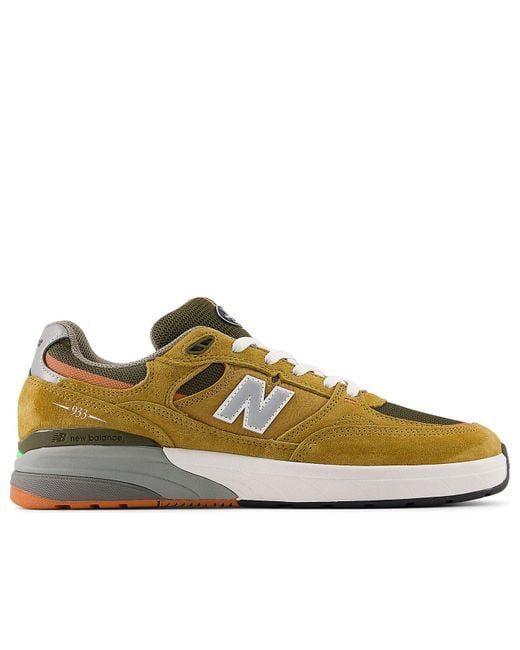 New Balance Brown Numeric 933 'Andrew Reynolds Wheat' for men