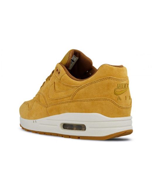 Nike Brown Air Max 1 Premium 'Wheat' for men