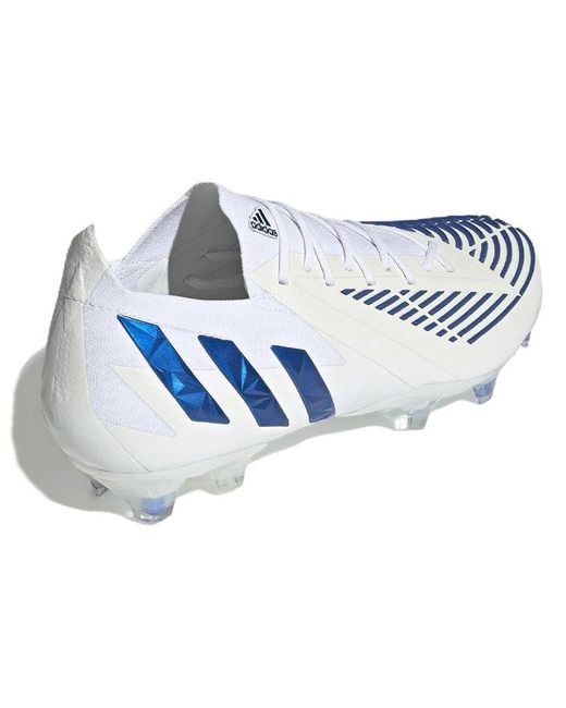 Adidas Blue Predator Edge.1 Low Fg Hi-Res' for men