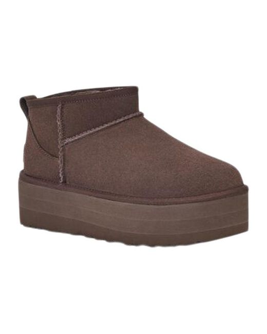 Ugg Brown (Wmns) Classic Ultra Mini Platform 'Chocolate'
