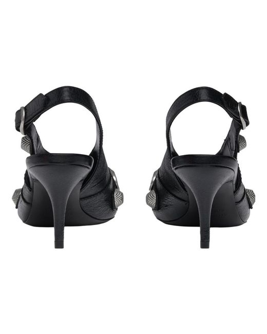 Balenciaga Black (Wmns) Cagole Slingback 70Mm Pumps