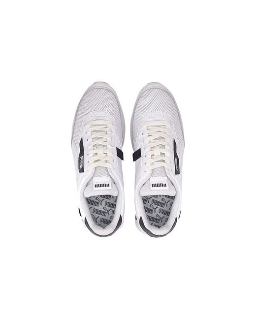 PUMA White Future Rider Contrast for men