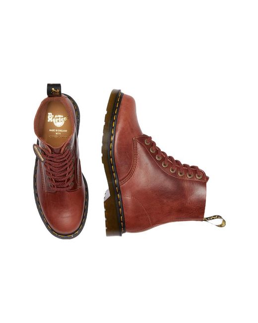 Dr. Martens Red 1460 Pascal Made