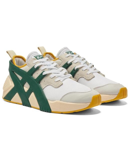 Onitsuka Tiger Green Big Logo Trainer for men