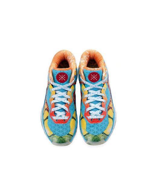 Li-ning Blue Way Of Wade 3 Lite 'Lizard' for men