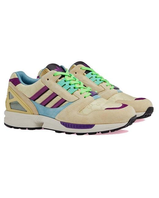 Gucci Blue X Adidas Zx 8000 Sneakers for men