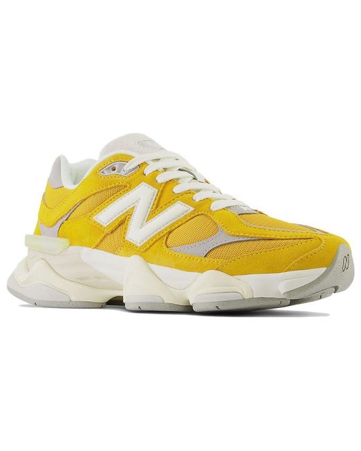 New Balance Yellow 9060 Shoes Suede' for men