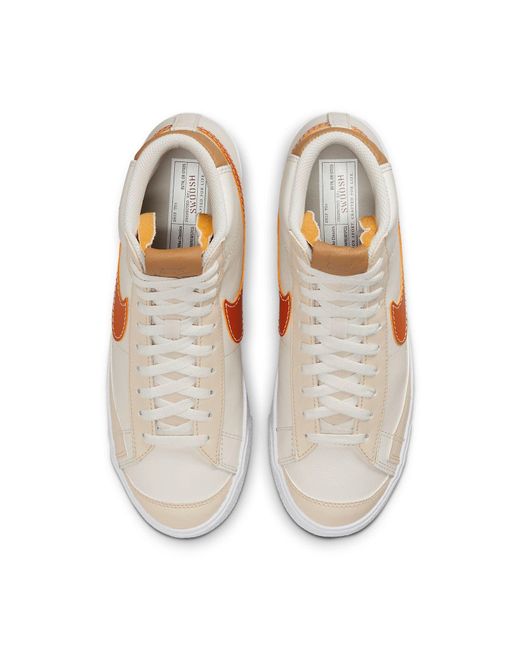 Nike White Blazer Mid for men