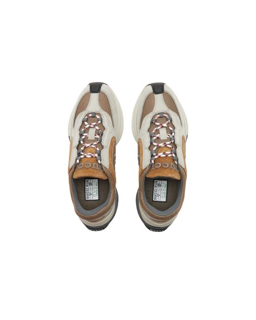 Gucci Brown Run Sneaker 'Light' for men