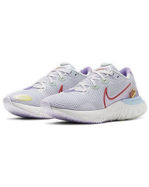 Nike White (Wmns) Renew Run 'Barely Grape'