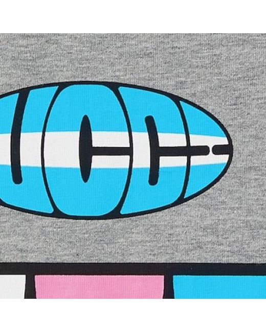 Gucci Gray Reversible Cotton Jersey T-Shirt for men