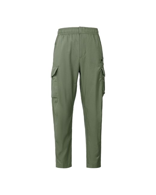 Nike Green Sportswear Utility Casual Sports Woven Unlined Long Pants for men