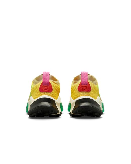 Nike Yellow Zoomx Zegama Trail 'Team Volt' for men