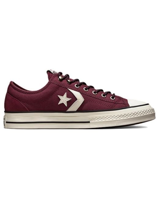 Converse Brown Star Player 76 Retro Hike Low 'Deep Bordeaux' for men