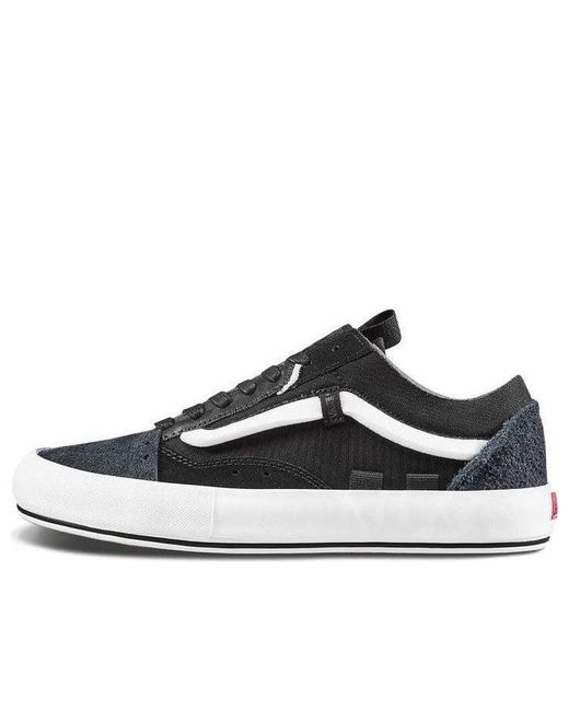 Vans Black Old Skool Cap Regrind for men