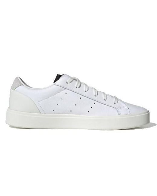 Adidas White (Wmns) Sleek 'Triple'