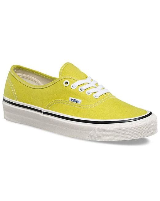 Vans Yellow Authentic 44 Dx 'Mineral' for men