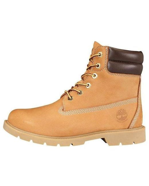 Timberland Natural (Wmns) Linden Woods 6 Inch Waterproof Boots 'Wheat'