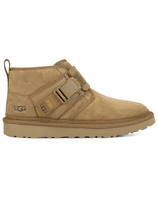 Ugg Brown Neumel Snapback Fleece Lined for men