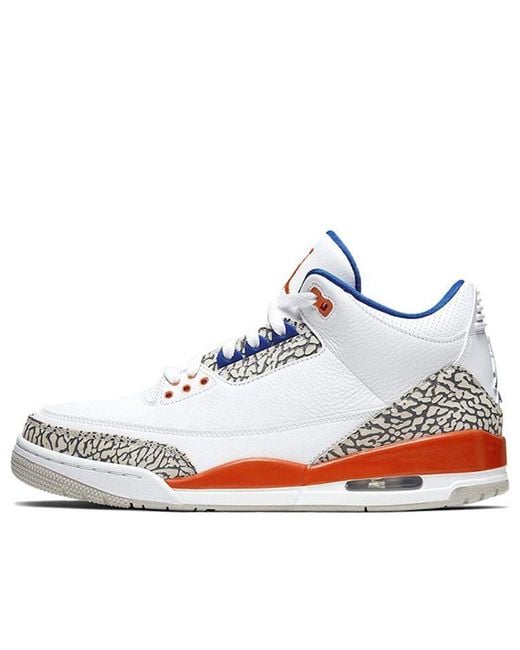 Nike Blue 3 Retro 'Knicks' for men