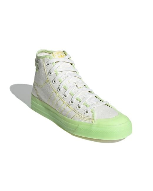 Adidas Nizza Hi Rf 'Cream Yellowgreen' for men
