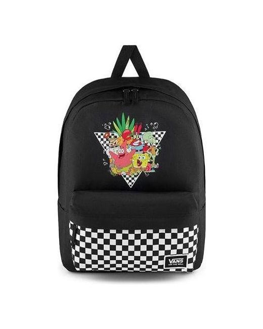 Vans Black X Spongebob Realm Backpack