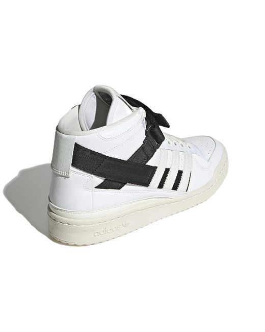 Adidas White Parley X Forum Mid for men