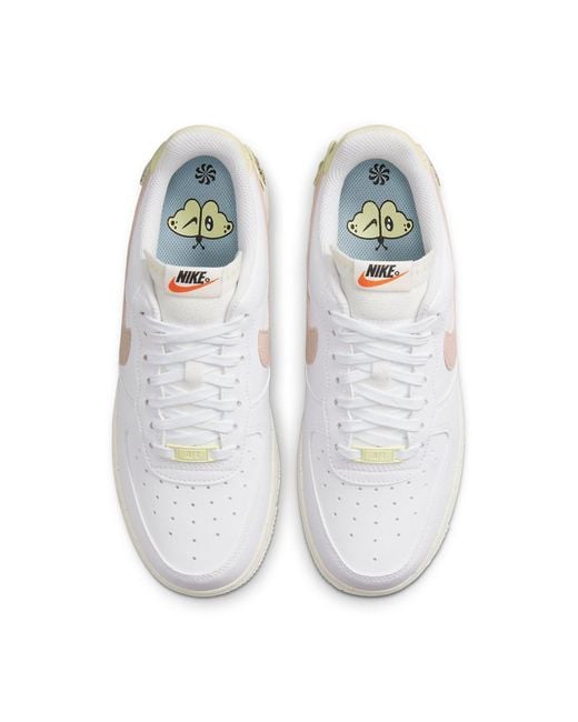 Nike White (Wmns) Air Force 1 '07 Se 'Flower Power'