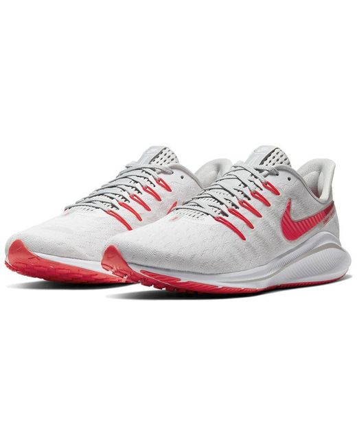 Nike White Air Zoom Vomero 14 'Laser Crimson' for men