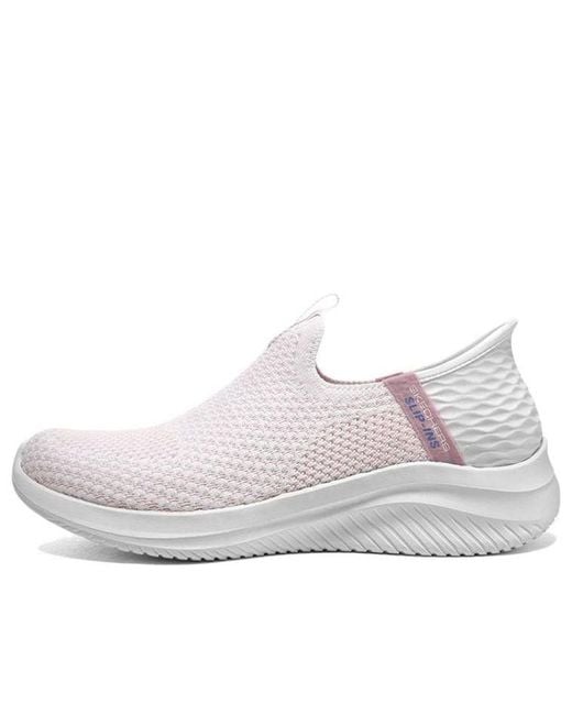 Skechers White (Wmns) Ultra Flex 3.0 Shoes
