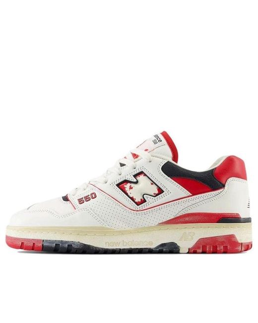 New Balance White 550 'Vintage' for men