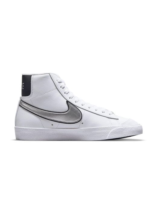 Nike White (Wmns) Blazer Mid '77 Essential Metallic'