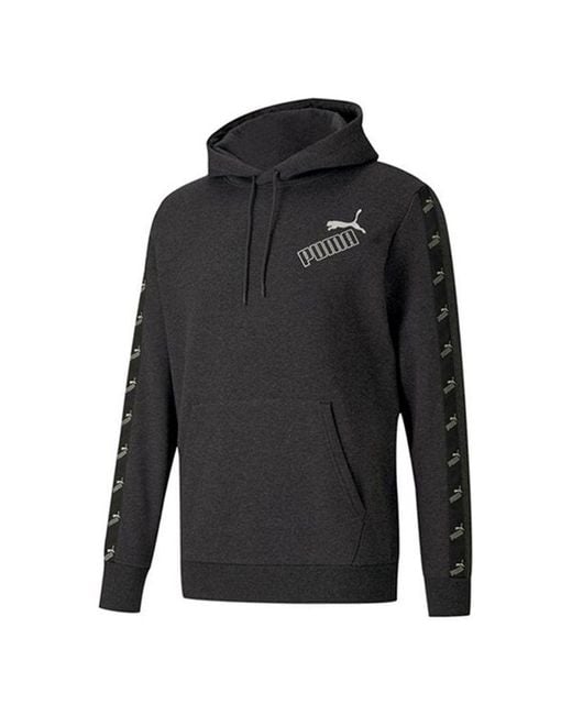 PUMA Black Amplified Hoodie for men