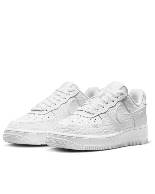Nike White (Wmns) Air Force 1 Low 'Color Of The Month'