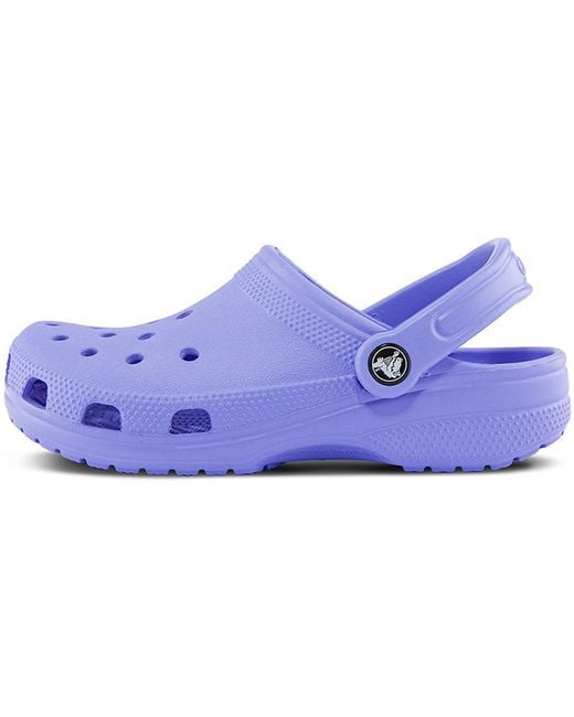 CROCSTM Purple Classic Clog Beach Crystal Sandals