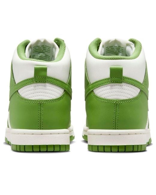 Nike Green Dunk High Shoes