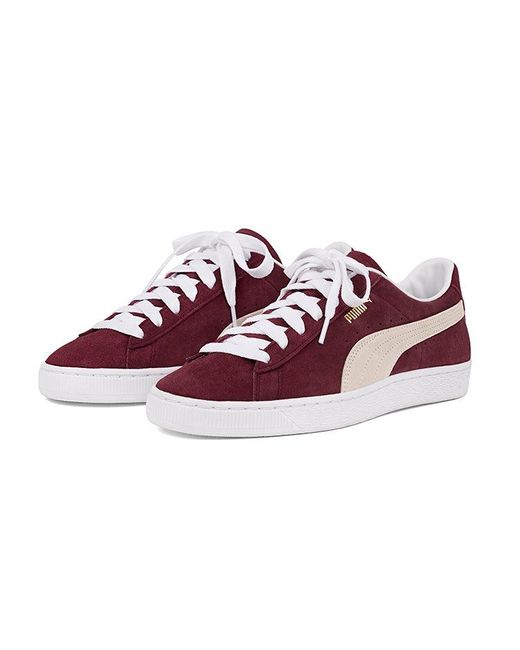 PUMA Red X Jjjjound Suede 'Burgundy' for men