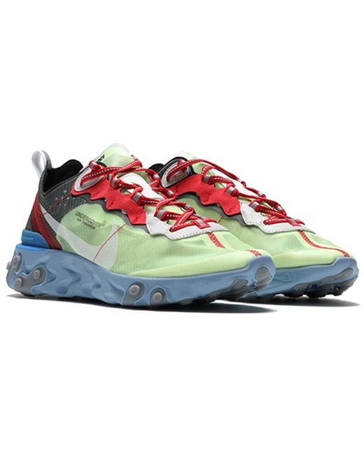 Nike Blue Undercover X React Element 87 'Volt' for men