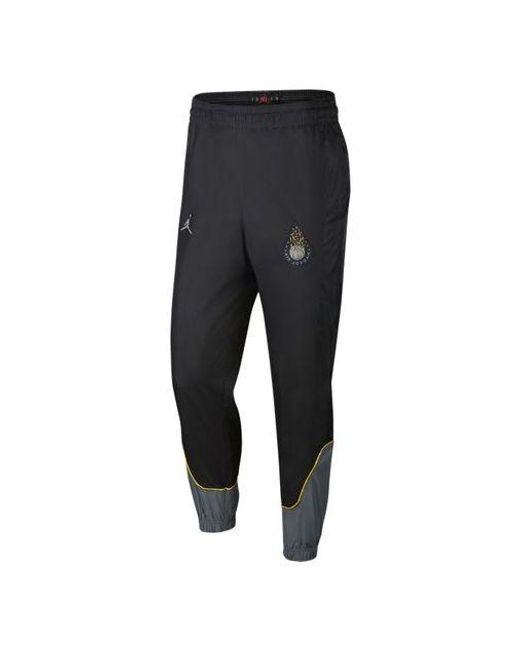 Nike Black As J Lgc Aj4 Woven Pant Anthracite for men