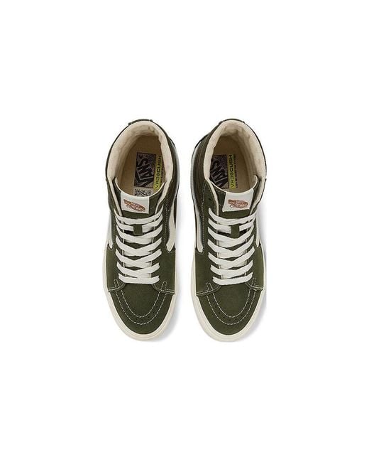 Vans Green Sk8-Hi Vr3 for men