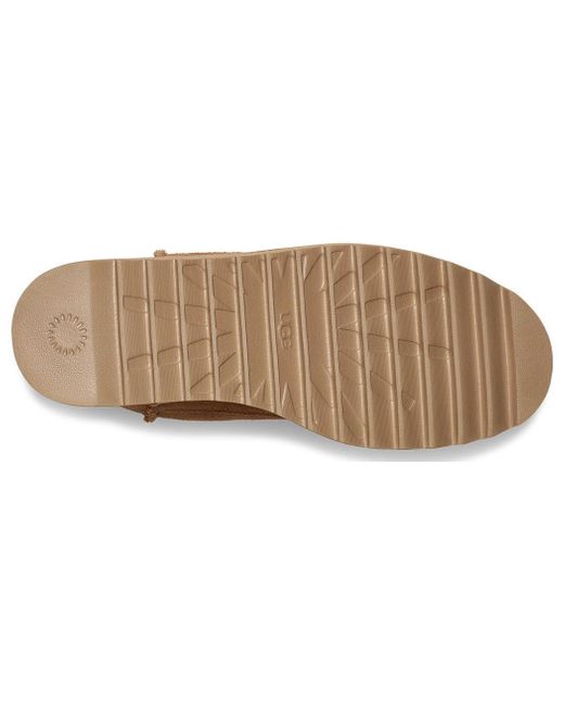 Ugg Brown (Wmns) Classic Chelsea Platform Mini Boot 'Chestnut'